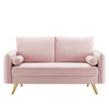 Revive Performance Velvet Loveseat / EEI-3989