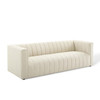 Reflection Channel Tufted Upholstered Fabric Sofa / EEI-3881