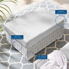 Conway Sunbrella® Outdoor Patio Wicker Rattan Ottoman / EEI-3971