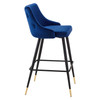Adorn Performance Velvet Bar Stool / EEI-3909