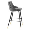 Adorn Performance Velvet Bar Stool / EEI-3909