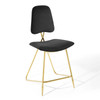 Ponder Performance Velvet Counter Stool / EEI-3879