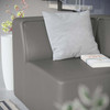 Mingle Vegan Leather Corner Chair / EEI-4625