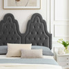 Alexandria Tufted Performance Velvet Full Platform Bed / MOD-6936