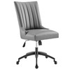 Empower Channel Tufted Vegan Leather Office Chair / EEI-4577