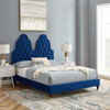 Alexandria Tufted Performance Velvet Full Platform Bed / MOD-6935