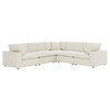 Commix 5 Piece Down Filled Overstuffed Sectional Sofa / EEI-3359