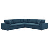 Commix 5 Piece Down Filled Overstuffed Sectional Sofa / EEI-3359
