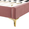 Alexandria Tufted Performance Velvet King Platform Bed / MOD-6937