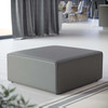 Mingle Vegan Leather Ottoman / EEI-4624