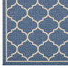 Avena Moroccan Quatrefoil Trellis 8x10 Indoor and Outdoor Area Rug / R-1137-810