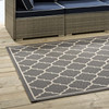 Avena Moroccan Quatrefoil Trellis 8x10 Indoor and Outdoor Area Rug / R-1137-810