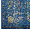 Minu Distressed Floral Lattice 8x10 Area Rug / R-1091-810