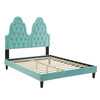 Alexandria Tufted Performance Velvet King Platform Bed / MOD-6939