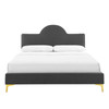 Sunny Performance Velvet Twin Bed / MOD-7027
