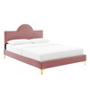 Sunny Performance Velvet Twin Bed / MOD-7027