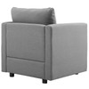 Activate Upholstered Fabric Sofa and Armchair Set / EEI-4045