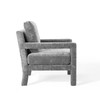 Rehearse Crushed Performance Velvet Armchair / EEI-4133