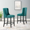 Baron Counter Stool Upholstered Fabric Set of 2 / EEI-4016