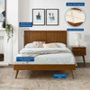 Alana Full Wood Platform Bed With Splayed Legs / MOD-6619