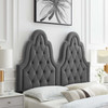Augustine Tufted Performance Velvet King/California King Headboard / MOD-6415