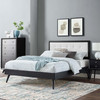 Willow Full Wood Platform Bed With Splayed Legs / MOD-6637