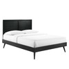 Marlee Wood Twin Platform Bed With Splayed Legs / MOD-6630