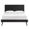 Marlee Twin Wood Platform Bed With Splayed Legs / MOD-6630