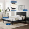 Marlee Twin Wood Platform Bed With Splayed Legs / MOD-6630