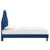 Gwyneth Tufted Performance Velvet Queen Platform Bed / MOD-6753
