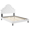 Gwyneth Tufted Performance Velvet Queen Platform Bed / MOD-6753