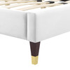 Juniper Channel Tufted Performance Velvet King Platform Bed / MOD-6749