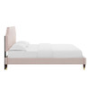 Sienna Performance Velvet Queen Platform Bed / MOD-6713
