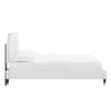 Sienna Performance Velvet Queen Platform Bed / MOD-6713