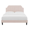 Sienna Performance Velvet Queen Platform Bed / MOD-6714