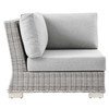 Conway Outdoor Patio Wicker Rattan 7-Piece Sectional Sofa Furniture Set / EEI-5098