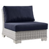 Conway Outdoor Patio Wicker Rattan 7-Piece Sectional Sofa Furniture Set / EEI-5098