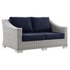 Conway 4-Piece Outdoor Patio Wicker Rattan Furniture Set / EEI-5091
