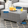 Conway 4-Piece Outdoor Patio Wicker Rattan Furniture Set / EEI-5091