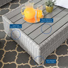 Conway 4-Piece Outdoor Patio Wicker Rattan Furniture Set / EEI-5095