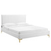 Peyton Performance Velvet Full Platform Bed / MOD-6868