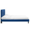 Peyton Performance Velvet Full Platform Bed / MOD-6870