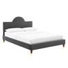 Aurora Performance Velvet Full Bed / MOD-7031