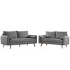 Revive Upholstered Fabric Sofa and Loveseat Set / EEI-4047