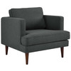 Agile Upholstered Fabric Sofa and Armchair Set / EEI-4080