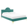 Sunny Performance Velvet King Bed / MOD-7029