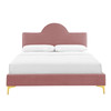 Sunny Performance Velvet King Bed / MOD-7029