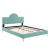 Sunny Performance Velvet King Bed / MOD-7029