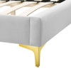Sunny Performance Velvet King Bed / MOD-7029