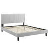 Peyton Performance Velvet Queen Platform Bed / MOD-6597